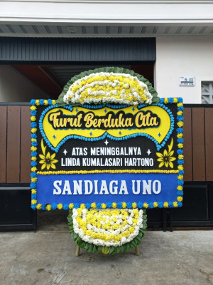 Papan Bunga Duka di Cerenti